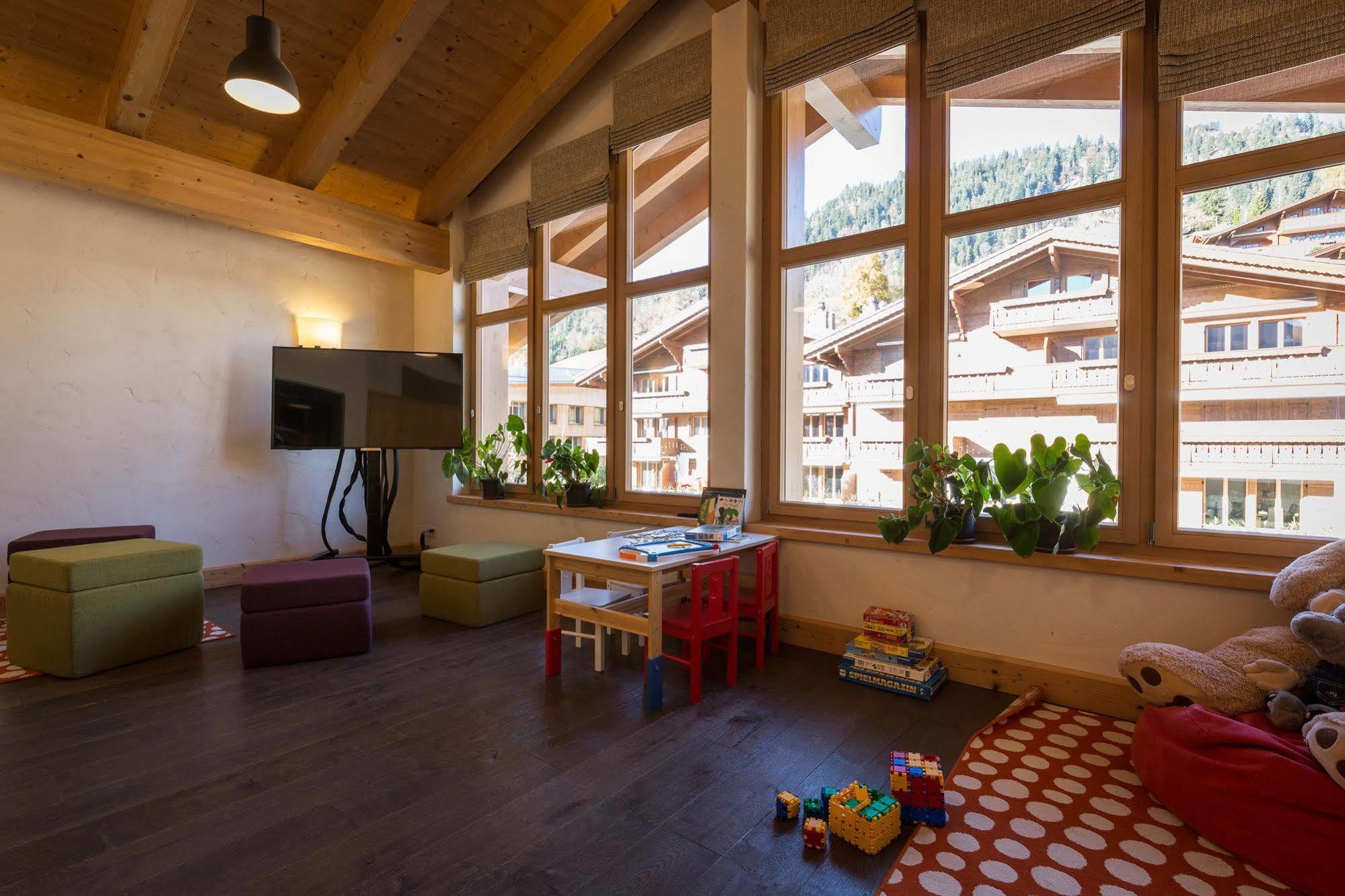 Hotel Spitzhorn Superieur Gstaad Exteriér fotografie