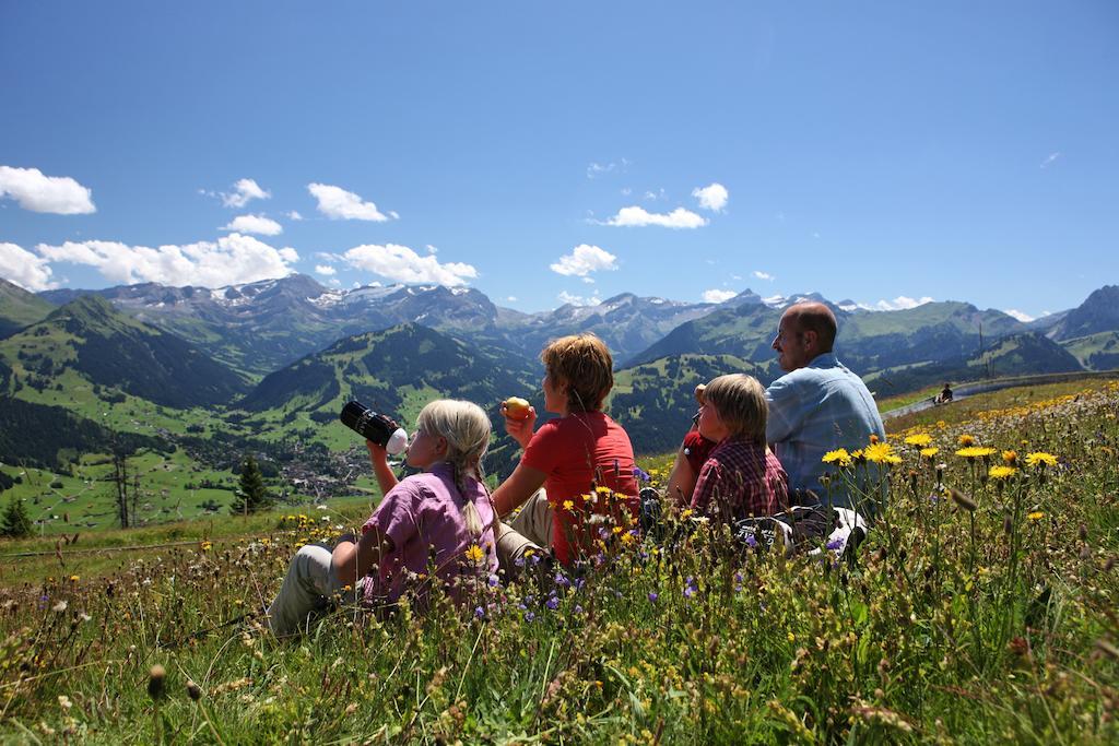 Hotel Spitzhorn Superieur Gstaad Exteriér fotografie